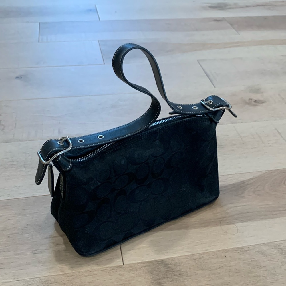 Mini Black Y2K Vintage Coach Bag